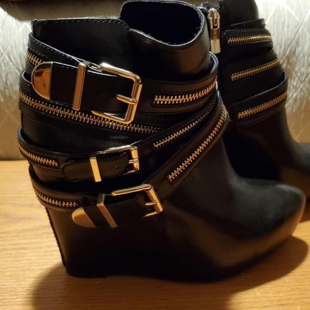 BCBG Wedge Boots